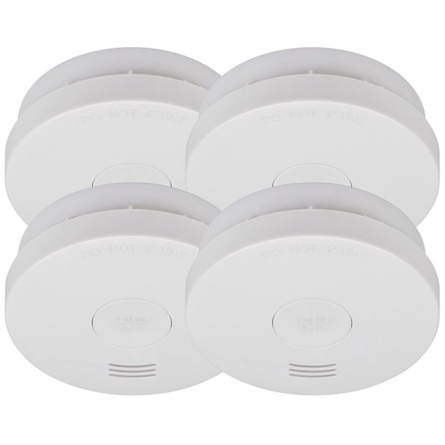 Brennenstuhl suitsuandur Smoke Detector 10 years VDS3131 prooved, 4-pakk