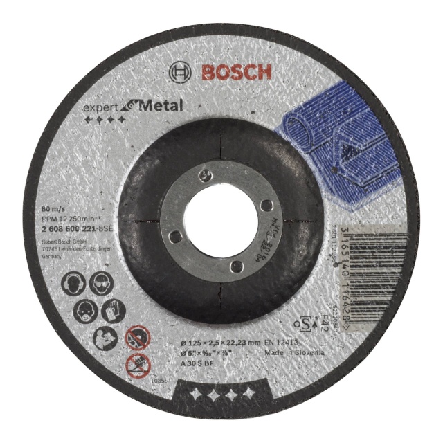 Bosch lõikeketas Cutting Disk Cranked 125x2,5 mm for Metal