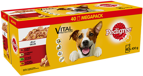 Pedigree koeratoit Rafi with venison - Wet Dog Food 300g
