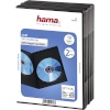 Hama Slim DVD Double Jewel Case pack of 10, must 51184