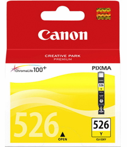 Canon tindikassett CLI-526Y kollane