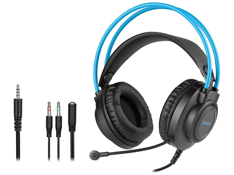A4 Tech Headphones A4Tech FStyler FH200i sinine (jack 3.5mm) A4TSLU46820