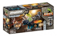 Playmobil klotsid Dino Rise Triceratops: Battle for the Legendary Stones 70627