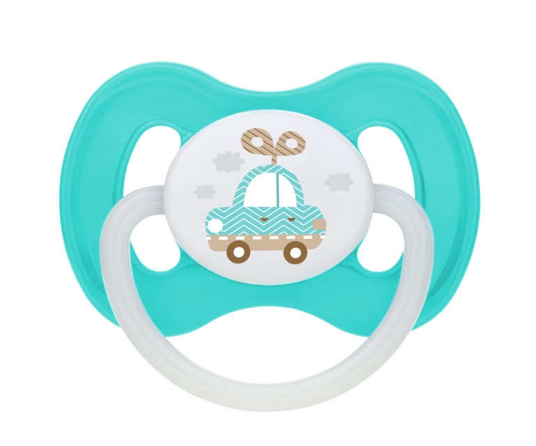 Canpol BABIES silikoonist sümmeetriline lutt TOYS, 0-6m, 23/291