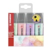Stabilo tekstimarker, BOSS ORIGINAL, pastelne, 4 värvi / münt, lilla, türkiis, roosa