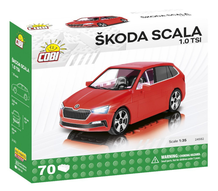 Cobi klotsid Skoda Scala 1.0 TSI