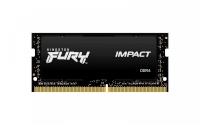 Kingston mälu DDR4 Fury Impact SO-DIMM 8GB1x8GB 2666Mhz CL15