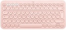Logitech klaviatuur K380 Bluetooth Multi-Device Keyboard for Mac Rose, roosa (US ENG)