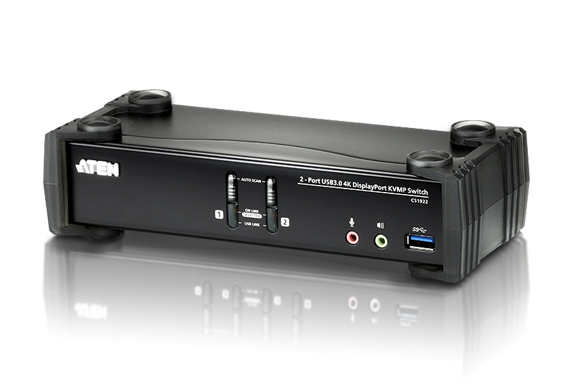 ATEN CS1922 2P USB3.0 4K DP Switch