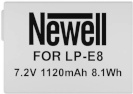 Newell aku Canon LP-E8 (1120mAh)