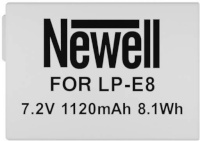 Newell aku Canon LP-E8 (1120mAh)