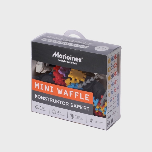 Marioinex konstruktor Blocks Mini Waffle Constructor, 141-osaline