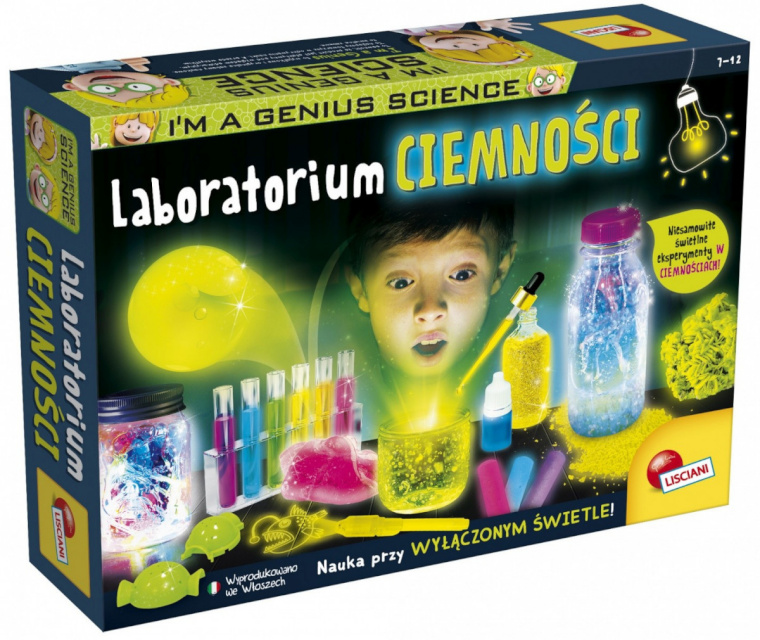 Lisciani Set scientific Im A Genius laboratory dark