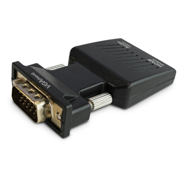 Savio CL-145 VGA to HDMI converter, Audio, Full HD must