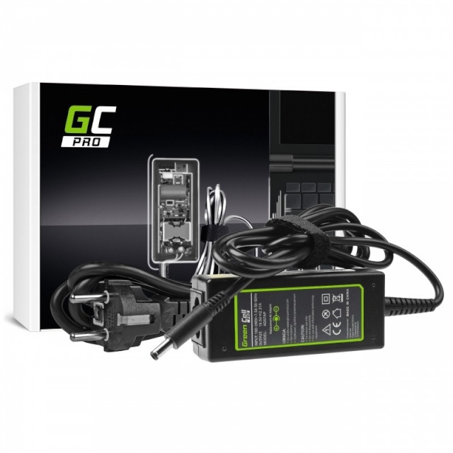 Green Cell laadija Charger PRO 19.5V 2.31A 4.5-3.0mm 45W for Dell XPS 13