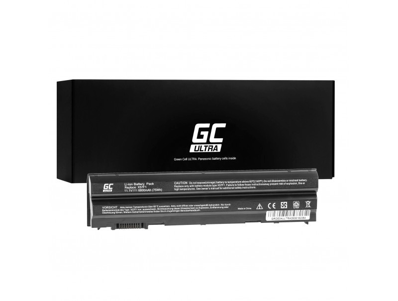 Green Cell sülearvuti aku ULTRA Dell E5420 T54FJ 11,1V 6,8Ah
