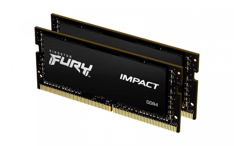 Kingston mälu DDR4 Fury Impact SO-DIMM 16GB2x8GB 3200MHz CL20