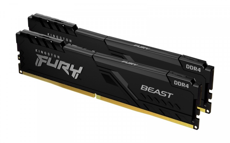 Kingston mälu Pamięć DDR4 Fury Beast 64GB(2x32GB) 3200MHz CL16
