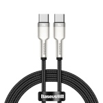 Baseus laadimiskaabel USB-C -> USB-C Cafule 100W 1m, must