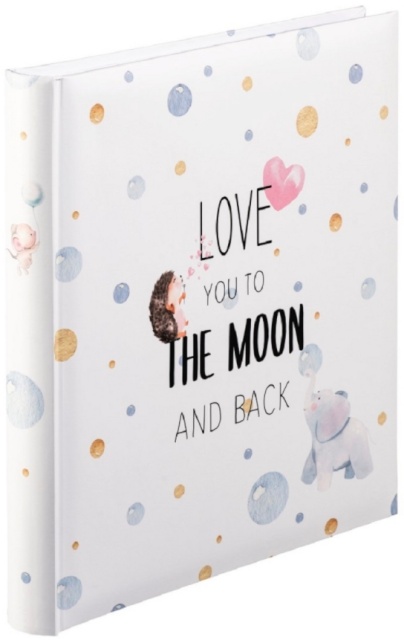 Hama fotoalbum Bookbound 3861 To The Moon 29x32 60 lehte valge