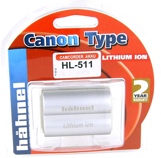 Hähnel aku DK/DV Canon HL-511S