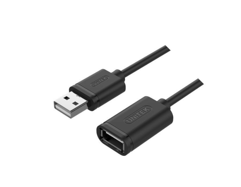 Unitek kaabel USB Extension Cable AM-AF; 5m, Y-C418GBK
