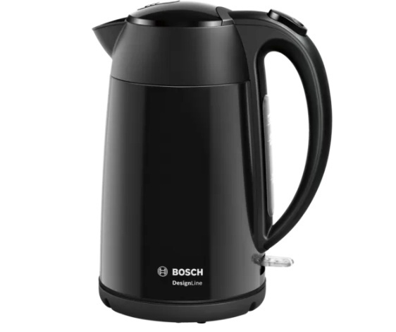 Bosch veekeetja TWK3P423 DesignLine Electric Kettle 1,7L, must