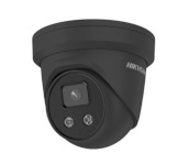 Hikvision turvakaamera Camera DS-2CD2346G2-IU Dome, 4 MP, F2.8, IP66, H.265 +, must, AcuSense / Darkfighter technologies, 256 GB, 103 °