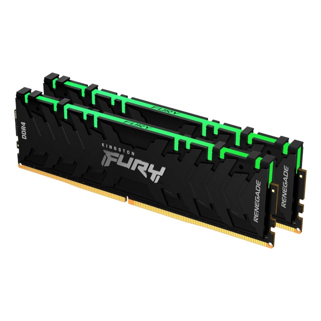 Kingston mälu 16GB 4600MHz DDR4 CL19 (Kit of 2) FURY Renegade RGB KF446C19RBAK2/16