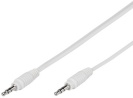 Vivanco kaabel 3,5mm - 3,5mm 1m, valge (35811)