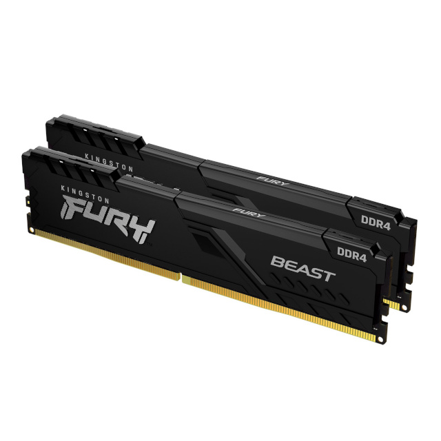 Kingston mälu 32GB 3200MHz DDR4 CL16 (Kit of 2) FURY Beast Black