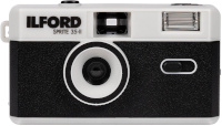 Ilford analoogkaamera Sprite 35-II, must/hõbedane