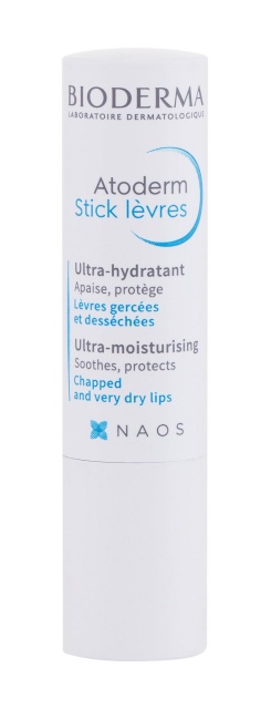 Bioderma huulepalsam Atoderm Stick Levres 4g, naistele