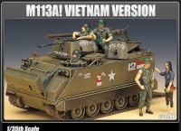 Academy liimitav mudel Plastic Model Vietnam War M113A1 1/35