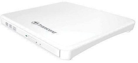 Transcend väline DVD-kirjutaja Slim TS8XDVDS, valge