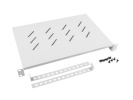 Lanberg riiul Fixed Shelf 1U 19 483x300mm, hall