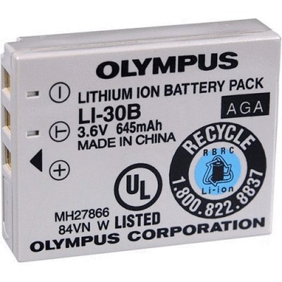 Olympus aku LI-30B (645mAh)