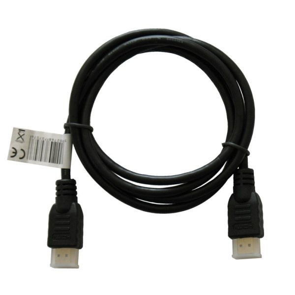 Elmak kaabel Cabel HDMI CL-05 2m must, kuldne, v1.4 3D