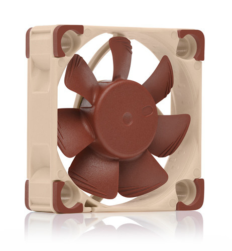 Noctua NF A4x10 PWM Computer case Fan 4 cm Beige, punane