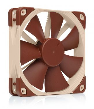 Noctua NOC-NF-F12-PWM computer cooling component Computer case Fan 12 cm Beige, Brown 1 pc(s)