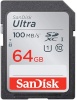 SanDisk mälukaart SDXC Ultra UHS-I 64GB 100MB/s Class 10