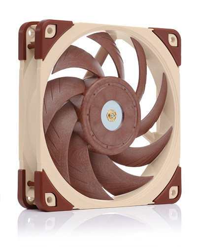 Noctua NF A12x25 5V PWM Computer case Fan 12 cm Beige, punane
