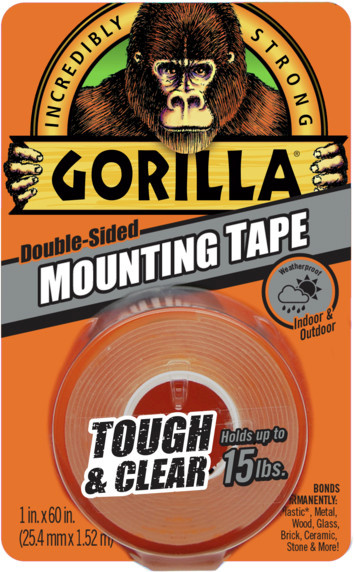 Gorilla teip Mounting Clear 1,5m
