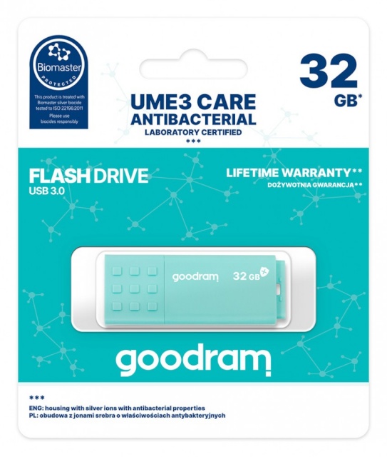 GOODRAM mälupulk Pendrive UME3 Care 32GB USB 3.0