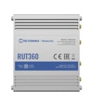 Teltonika ruuter Industrial Cellular RUT360 LTE CAT6 	1 x LAN ports, 10/100 Mbps, compliance with IEEE 802.3, IEEE 802.3u standards, supports auto MDI/MDIX crossover Mbit/s, Ethernet LAN (RJ-45) ports 2 x RJ45 ports, 10/100 Mbps, Mesh Support No, MU-MiMO 