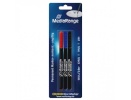 MediaRange CD-marker Permanent Marker 3tk punane/must/sinine