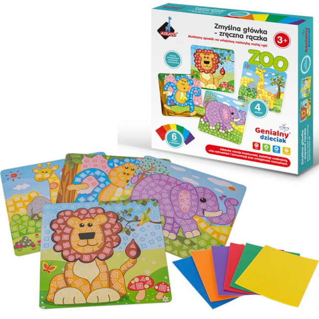 ASKATO kleepsupildid Stickers Clever head - Skillful handle