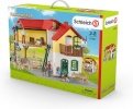 Schleich komplekt Large Farm House, Talu talli ja loomadega (42407)