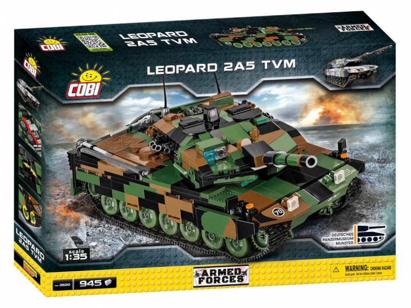 Cobi klotsid Armed Forces Leopard 2A5 Tvm