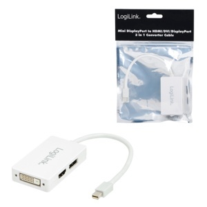 LogiLink CV0045 Mini DisplayPort, DVI/DisplayPort/HDMI